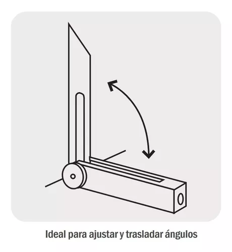 Falsa escuadra mango plastico  :: ferrestar de colombia :: ferreteria 