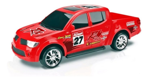Carrinho Infantil L200 Rx Mitsubishi Pick-up Roma Brinquedos