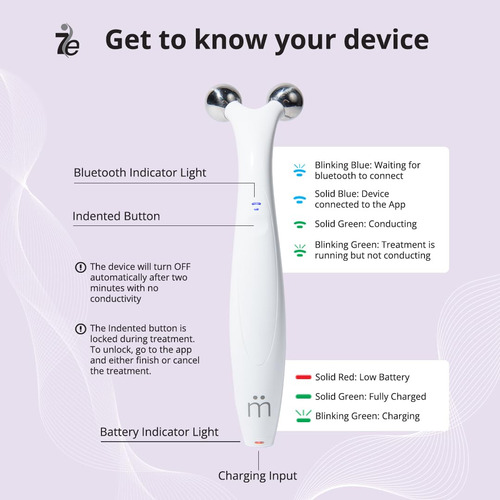 Qt Plus - Dispositivo Facial De Microcorriente Dispositivo