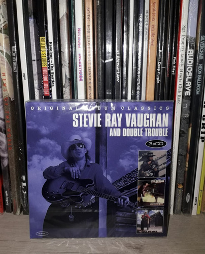 Steve Ray Vaughan Original Album Classics Cd X 3 Importados