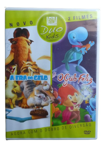 Due Kids Grilo Feliz E Era Do Gelo Dvd Filme Envio Imediato