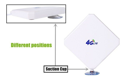 Antena 4g Panel Crc9 35dbi Zte Mf28d Mf29s2 Mf28b Mf29t