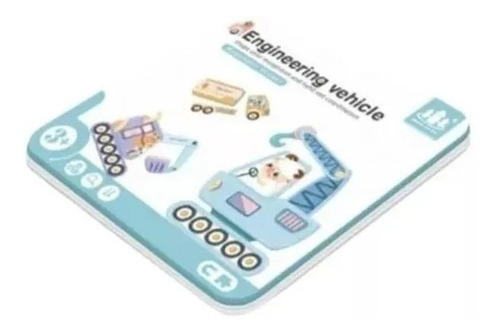 Juego De Rompecabezas Magnético Para Niños Montessori Puzzle