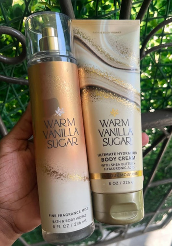 Body Mist Y Body Cream Warm Vanilla Sugar Bath & Body Works