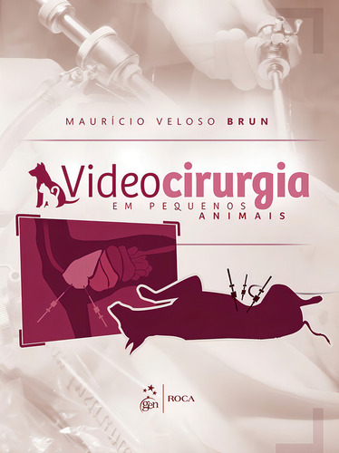 Videocirurgia em Pequenos Animais, de Brun, Mauricio Veloso. Editorial Roca, capa mole em português, 2014