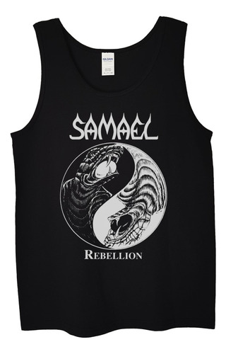 Polera Musculosa Samael Rebellion Metal Abominatron
