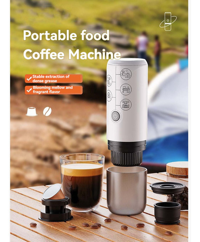 Cafetera Portátil Inalámbrica 2 En 1 Pequeña T