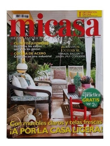 Revista Mi Casa # 236 Junio/14. Diseño Y Decoración