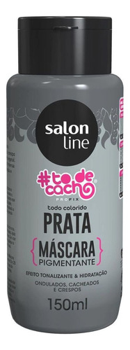 Máscara Pigmentante Salon Line Prata #to De Cacho 150ml