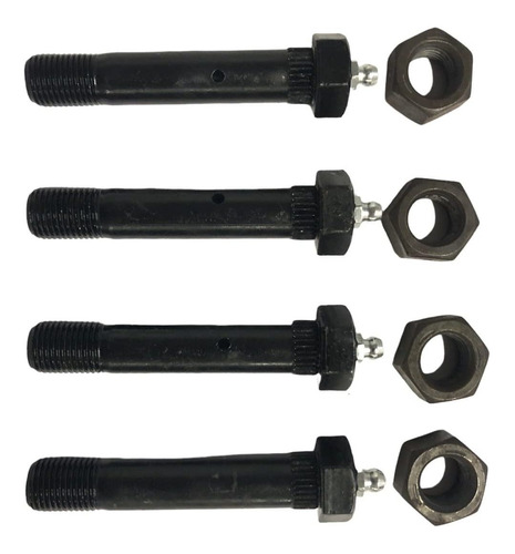4 Trailer Axle Leaf Spring Bolt Grease Fitting For 1-3