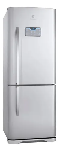 Heladera con freezer Electrolux DB52 color acero inoxidable con capacidad de 491L 220V