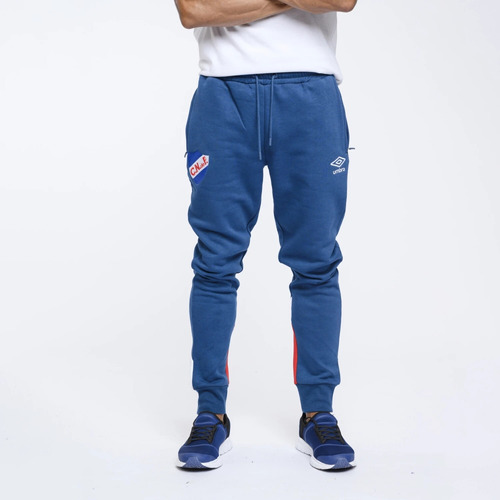 Pantalón Umbro Nacional Hombre Stadia Azul Blanco Rojo - Me