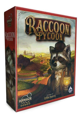 Raccoon Tycoon Juego De Mesa Gestión De Recursos Estrategia