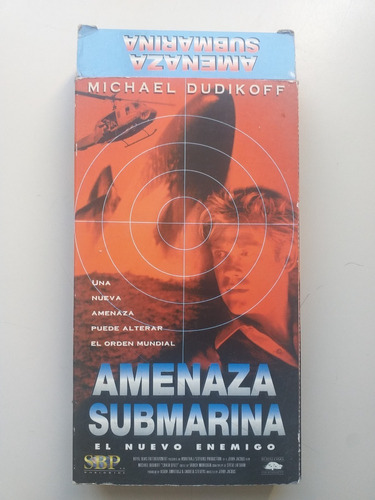 Vhs Película - Amenaza Submarina - Michael Dudikoff *