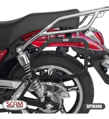 Suporte Bau Lateral Haojue Chopper150 2018+ Scam Spto396