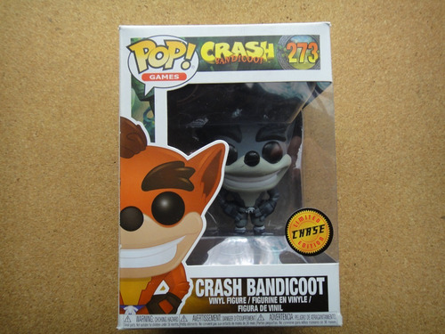 Funko Pop Crash Bandicoot In Mask Armor Exclusivo Chase (Usado)