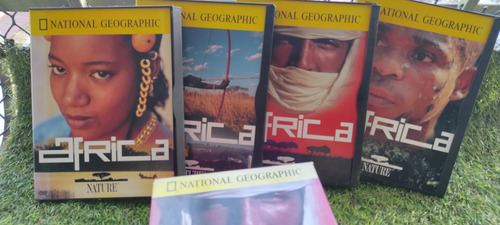 Africa Dvd National Geographic 4 Discos Original 