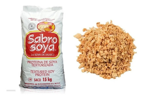15 Kilogramos De Soya Texturizada Sabro Soya