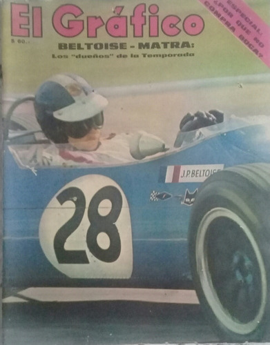 El Grafico 2471 Beltoise-matra,universitario 2 Racing 2