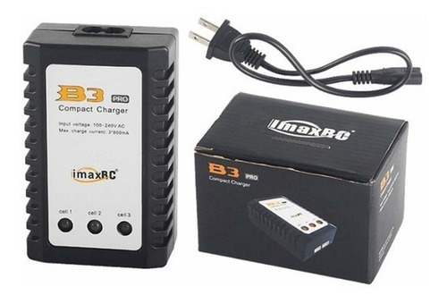 Cargador Baterías Lipo Rapido Imax B3 2s-3s Rye