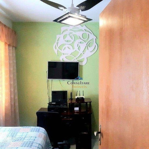 Imagem 5 de 20 de Apartamento Com 2 Dormitórios À Venda, 75 M² Por R$ 392.000,00 - Aparecida - Santos/sp - Ap6818