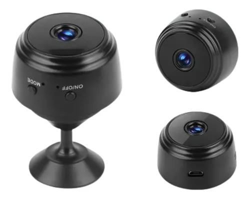 Mini Câmera Espiã A9 Visão Noturna Segurança Wifi Discreta Menor preço em Mini Câmera Espiã A9 Visão Noturna Segurança Wifi Discreta