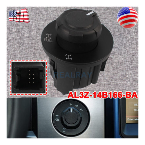 New 4x4 Control Switch Knob Fit For Ford F-150 2009-2014 Rrx