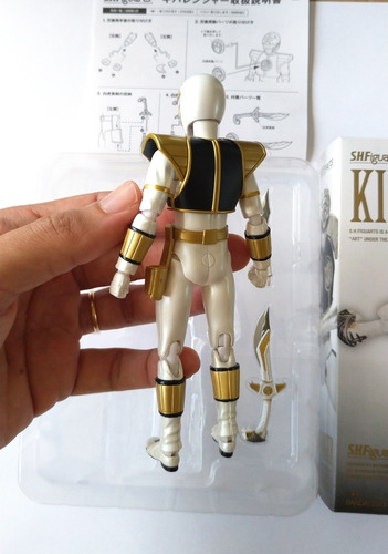 Imagem 8 de 9 de Power Ranger Branco Tommy S.h.figuarts Bandai Action