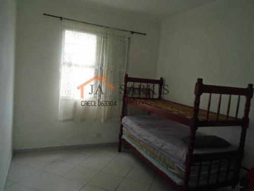 Kitnet Para Venda Em Praia Grande, Ocian, 1 Dormitório, 1 Banheiro, 1 Vaga - 1385_2-1143525