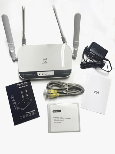 Router M4 Wilink 3 4g Lte 4 Antenas Blanco