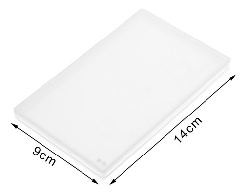 6 X 4 Placas Acrílicas De Arena Movediza Para 14cmx9cm