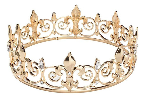 Royal Fullreycrown Metal Corona  And Tiaras For Men Prom K