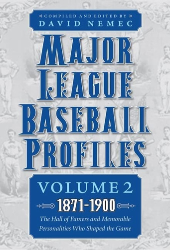 Libro: Major League Baseball Profiles, , Volume 2: The Hall