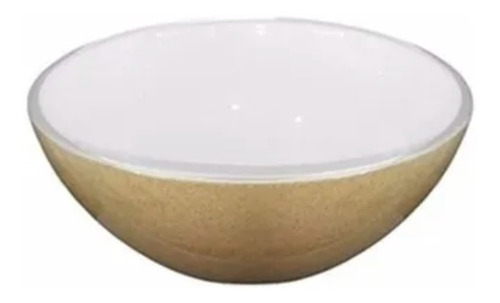 Imagen 3 de 3 de Set Bacha Apoya Beige Diseño Griferia Monocomando Tubo Alto