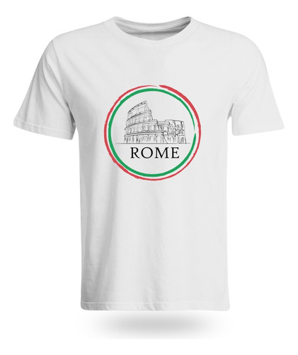 Remera Italia Coliseo Roma Unisex