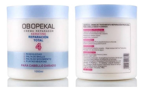 Obopekal Crema Reparación Profunda (total 4) 1000ml