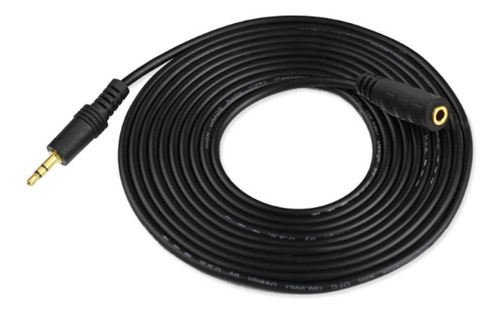 Quan - Cable Alargador (10 M, Macho A Hembra, 3,5 Mm)