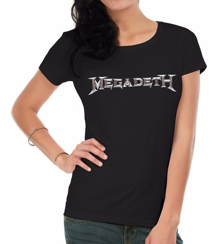 Remeras Estampadas Mujer   Megadeth  Inkpronta