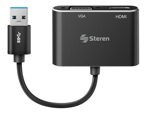 Adaptador Usb 3.0 Convertidor A Hdmi O Vga Steren Com-476