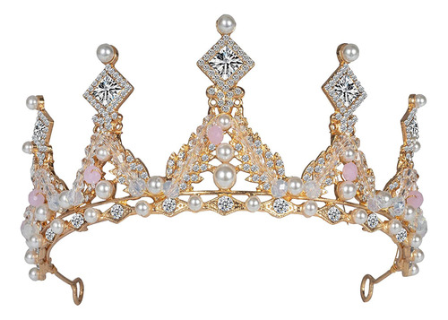 Tiaras Para Niñas, Modelo Bling Bling Princess Crown, Modelo