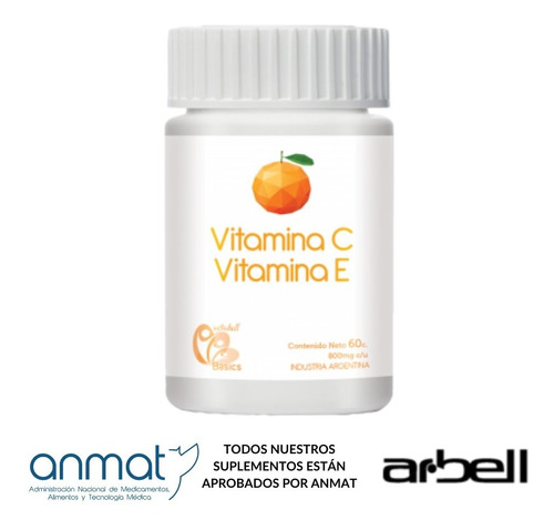 Vitamina C + Vitamina E (defensas)