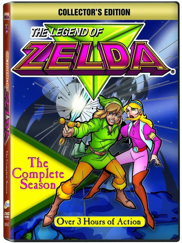 The Legend Of Zelda Serie Animada Completa Dvd