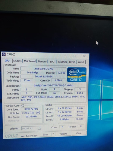 Computador Core I7 Novo 8gb Ram Ssd 480gb