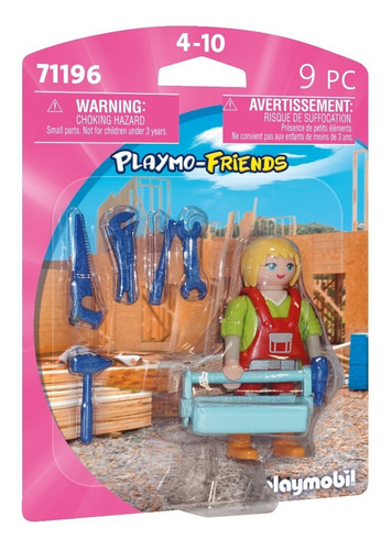 Playmobil Playmo-friends 71196 Técnica 9 Piezas 3+ Figura Armable