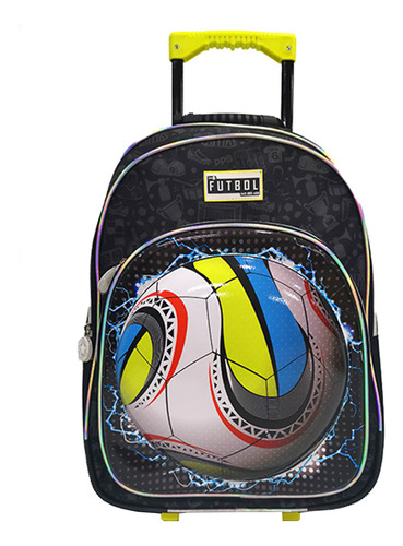 Mochila Carrito Phi Phi Bags Escolar Grande Primaria 18puLG