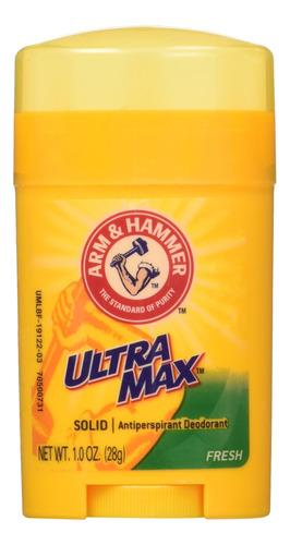 Arm & Hammer Ultra-max Fresh Invisible Solid Wt 1.0 Oz