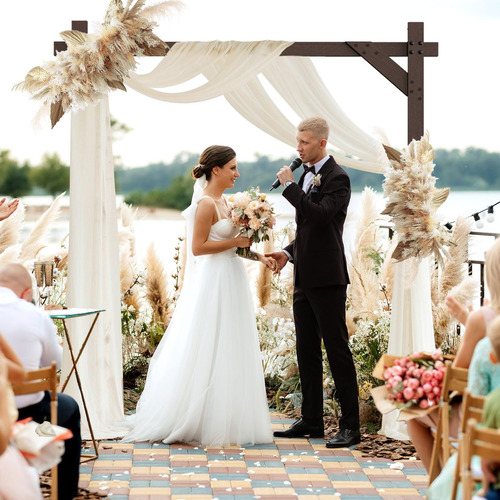 Marco De Madera Cuadrado Para Arco De Boda Decoración Rústic