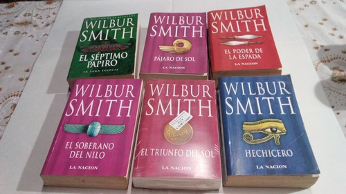 6 Libros De Wilbur Smith Distintos Titulos En Buen Estado