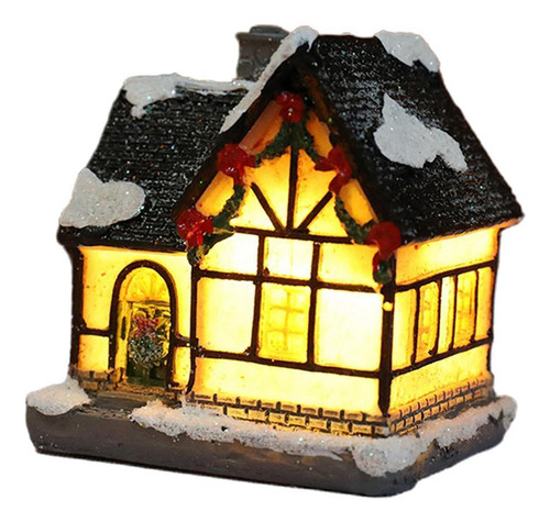 Light Up Christmas Snow House Led Village Dollhouse