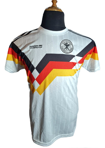  Camiseta Rettro Alemania 1990 Campeón Mundial! 